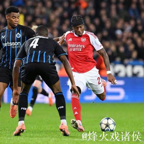 马杜埃凯双响队史第一人，阿森纳3-0大胜布鲁日